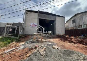 Barracão para locação colonia dona luiza