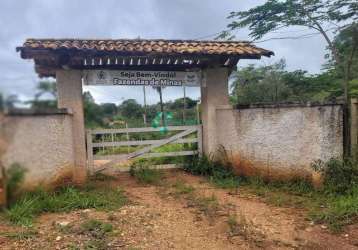 Lote/terreno/fazendinhas  à venda  - jaboticatubas/mg 