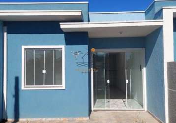 Casa com 3 quartos à venda no canoas, pontal do paraná , 66 m2 por r$ 270.000