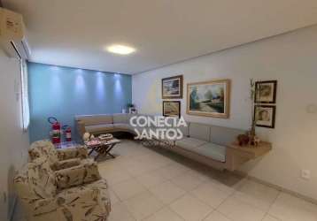 Sala comercial com 1 sala para alugar na rua piauí, 37, pompéia, santos, 15 m2 por r$ 1.800