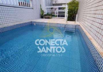 Casa 4 dorms, embaré, santos - r$ 1.3 mi, cod: 352