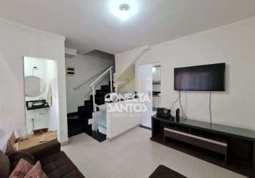 Casa 2 suítes são jorge, santos r$ 426 mil cod 966