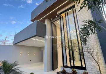 Casa com 3 quartos à venda na rua angélica, sn, parque brasília 2ª etapa, anápolis, 183 m2 por r$ 1.150.000