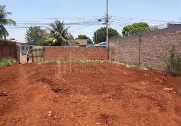 Terreno à venda, todo murado, bairro aero rancho, campo grande - ms