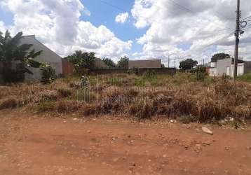 Terreno de esquina à venda, recanto do serrado, campo grande - ms