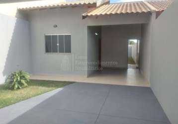 Casa com 2 dormitórios à venda, vila morumbi, campo grande - ms