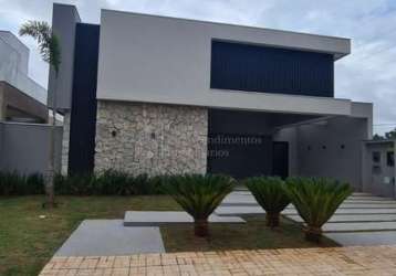 Casa com 3 dormitórios à venda, alphaville iv, campo grande - ms