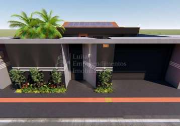 Casa com 3 dormitórios à venda, bosque de avilan, campo grande - ms