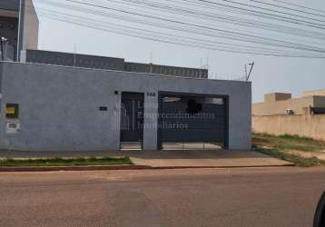 Casa com 2 dormitórios à venda, morada dos deuses, campo grande - ms