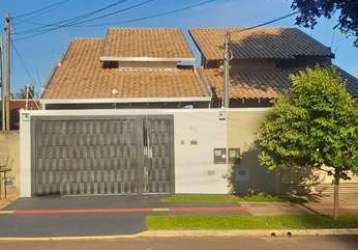 Casa com 3 dormitórios à venda, vila nasser, campo grande - ms