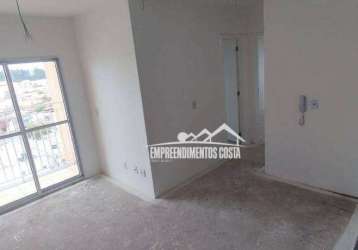 Apartamento com 2 dormitórios à venda, 47 m² por r$ 1,00 - jardim primavera - boituva/sp