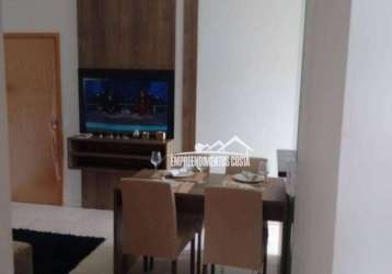 Apartamento com 2 dormitórios à venda, 60 m² por r$ 265.000 - vila roma - salto/sp