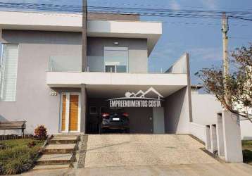 Casa com 3 dormitórios à venda- condomínio reserva central parque - salto/sp