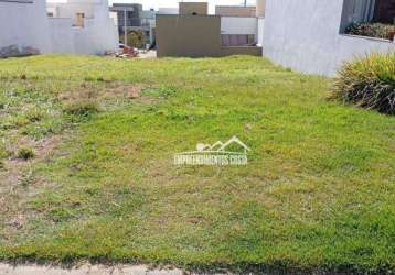 Terreno à venda, 175 m² por r$ 252.000 - condomínio village moutonnée - salto/sp