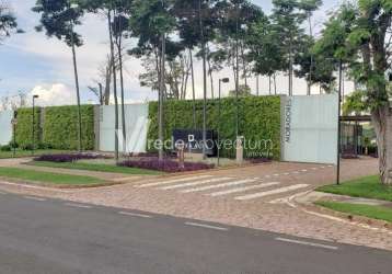 Terreno em condomínio fechado à venda na avenida mackenzie, km5, loteamento residencial pedra alta (sousas), campinas por r$ 1.150.000