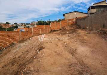 Terreno comercial à venda na rua antônio augusto vianna, 43, jardim são judas tadeu, campinas por r$ 135.000