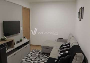 Apartamento com 2 quartos à venda na rua alberto bueno ladeira, 50, jardim esmeraldina, campinas, 45 m2 por r$ 285.000