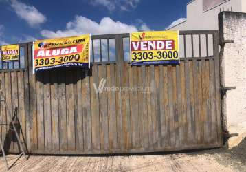 Terreno comercial à venda na avenida josé pereira júnior, s/n°, parque santa bárbara, campinas por r$ 350.000