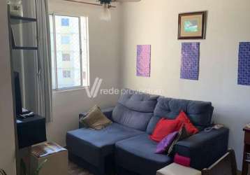 Apartamento com 2 quartos à venda na rua vera lúcia tognolo aggio, 64, residencial sírius, campinas, 46 m2 por r$ 130.000