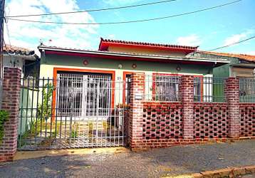 Casa com 2 quartos à venda na rua bernardo josé sampaio, 51, botafogo, campinas, 187 m2 por r$ 600.000