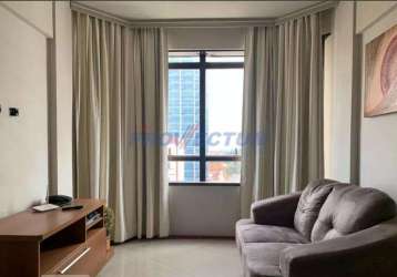 Flat com 1 quarto à venda na rua onze de agosto, 411, centro, campinas, 43 m2 por r$ 265.000