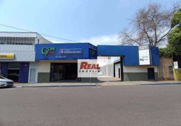 Salão comercial com depósito e garagem, 700 m² - venda por r$ 3.500.000 ou aluguel por r$ 12.800/mês - são joão - araçatuba/sp