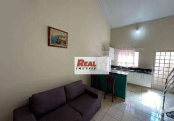 Flat com 1 dormitório para alugar, 68 m² por r$ 1.200/mês - centro - araçatuba/sp