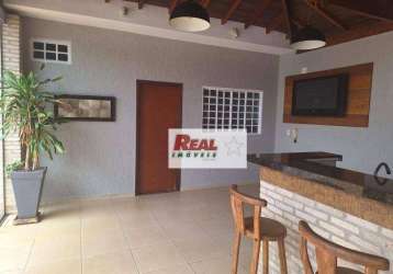 Casa com 3 dormitórios para alugar, 193 m² por r$ 4.133/mês - icaray - araçatuba/sp