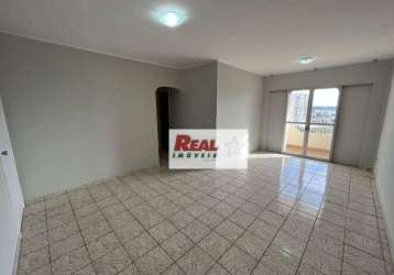 Apartamento com 3 dormitórios para alugar, 95 m² por r$ 1000/mês - vila estádio - araçatuba/sp