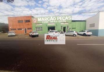 Barracão à venda, 750 m² por r$ 1.200.000,00 - jussara - araçatuba/sp