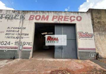 Barracão para alugar, 300 m² por r$ 2.500/mês - umuarama - araçatuba/sp