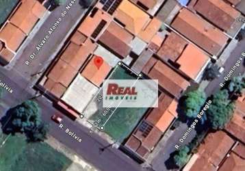 Terreno à venda, 250 m² por r$ 160.000,00 - presidente - araçatuba/sp