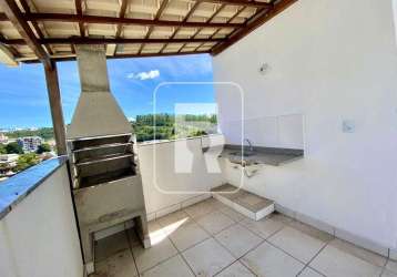 Cobertura com 3 dormitórios à venda, 130 m² por r$ 345.000,00 - areal - conselheiro lafaiete/mg