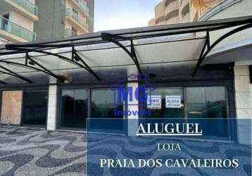 Loja, 105 m² - venda ou aluguel - cavaleiros - macaé/rj