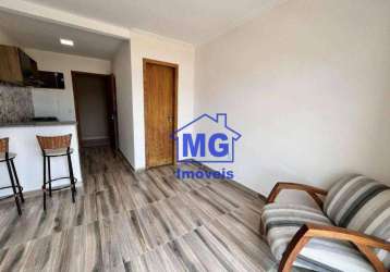 Flat com 1 dormitório para alugar, 35 m² - vale das palmeiras - macaé/rj