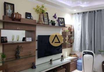 Apartamento com 2 dormitórios à venda, 52 m² por r$ 220.000,00 - atlântica - rio das ostras/rj