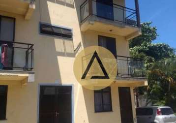 Apartamento com 2 dormitórios, 62 m² - venda por r$ 250.000,00 ou aluguel por r$ 1.625,00/mês - colinas - rio das ostras/rj