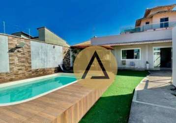 Casa à venda, 80 m² por r$ 380.000,00 - bosque da areia - rio das ostras/rj