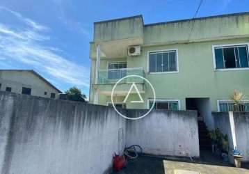 Apartamento com 2 dormitórios à venda, 60 m² por r$ 160.000,00 - chácara mariléa - rio das ostras/rj