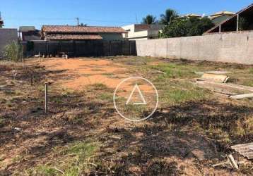 Terreno à venda, 608 m² por r$ 254.400,00 - enseada das gaivotas - rio das ostras/rj