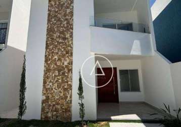 Casa com 4 dormitórios à venda, 210 m² por r$ 1.200.000,00 - colinas - rio das ostras/rj