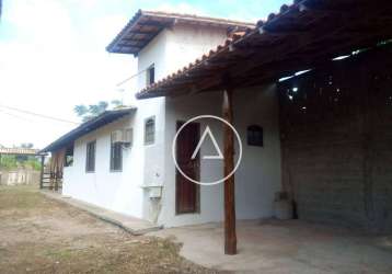 Casa com 1 dormitório à venda, 60 m² por r$ 130.000,00 - fazenda palmeiras - rio das ostras/rj