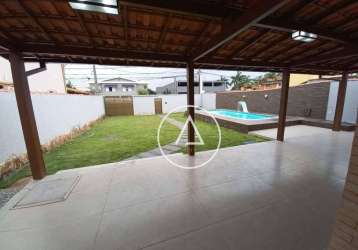 Casa com 3 dormitórios à venda, 139 m² por r$ 690.000,00 - jardim campomar - rio das ostras/rj