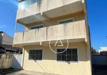 Cobertura com 3 dormitórios, 130 m² - venda por r$ 600.000,00 ou aluguel por r$ 4.283,33/mês - recreio - rio das ostras/rj