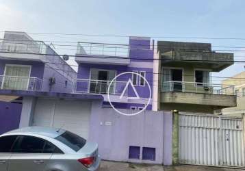 Casa com 3 dormitórios, 133 m² - venda por r$ 450.000,00 ou aluguel por r$ 2.491,95/mês - extensão do bosque - rio das ostras/rj