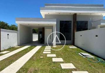 Casa com 3 dormitórios à venda, 109 m² por r$ 750.000,00 - colinas - rio das ostras/rj