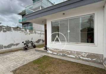 Casa com 3 dormitórios para alugar, 220 m² por r$ 3.642,49/mês - enseada das gaivotas - rio das ostras/rj