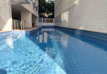 Cobertura duplex maravilhosa com terraço, piscina em condomínio de luxo - rua araújo pena - varandão, sala, 3 quartos/1 suíte, 2 banheiros sociais, 2 vagas na escritura demarcadas - tijuca - código: 1