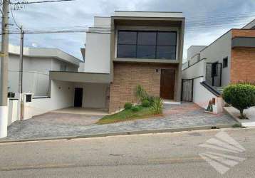 Sobrado com 3 dormitórios à venda, 240 m² - condomínio colinas do belém - taubaté/sp