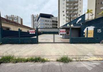 Terreno comercial, 666 m² - venda  ou aluguel - jardim das nações - taubaté/sp